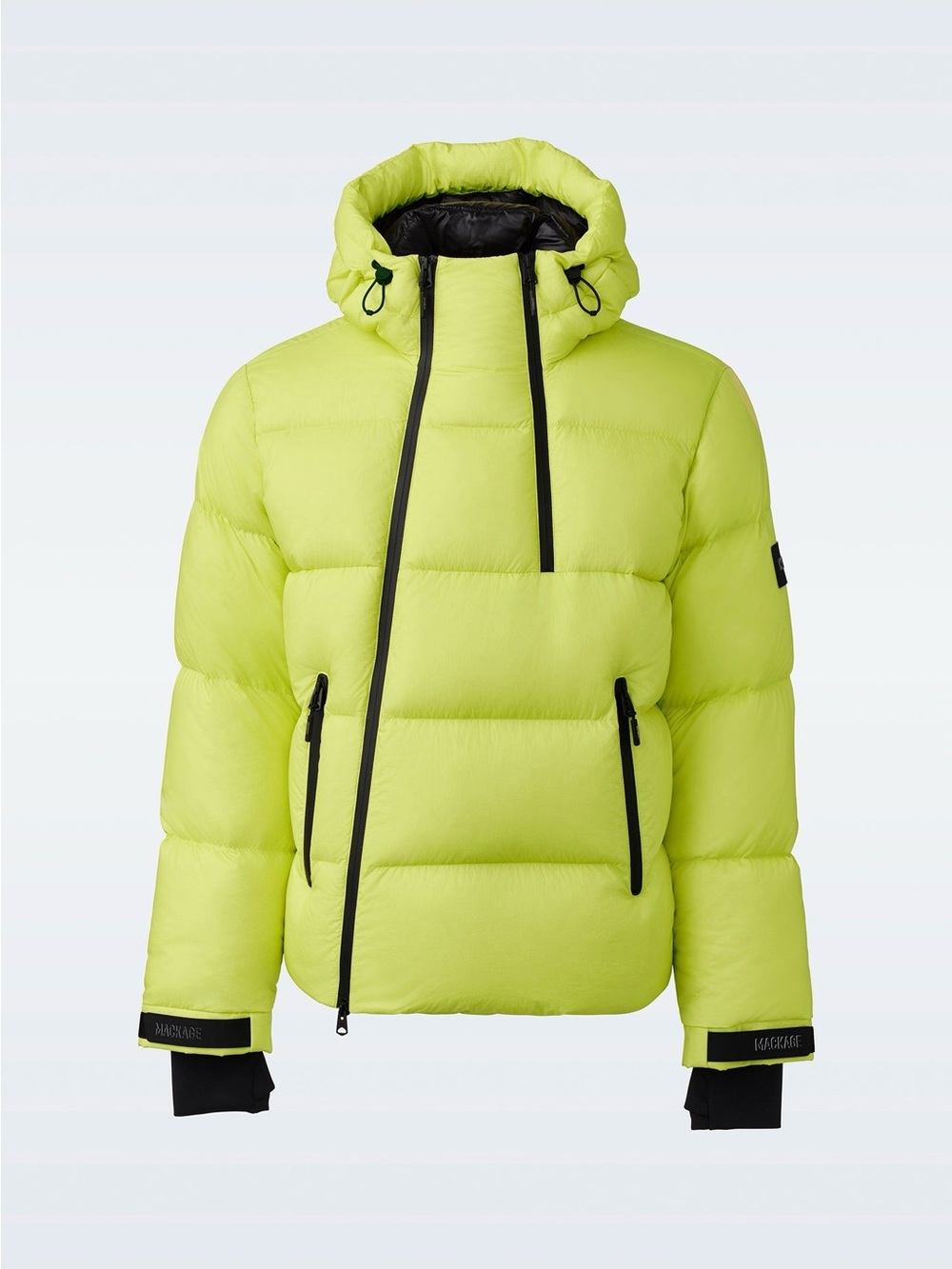MACKAGE KENJI Down ski jacket with asymmetrical zip closure
